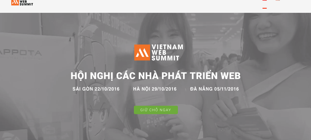 Đừng bỏ lỡ sự kiện về lập trình lớn nhất Việt Nam: Vietnamwebsummit.com