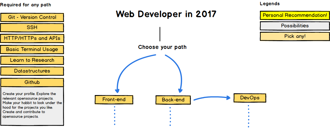 web developer in 2017