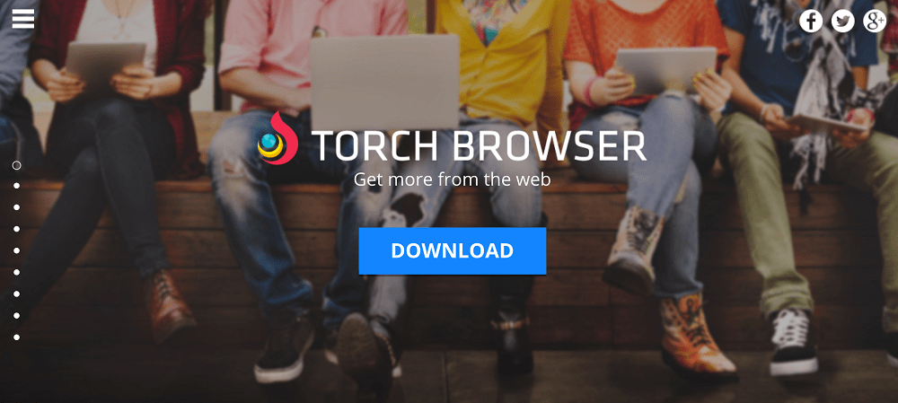 5 trình duyệt web nhẹ nhất thế giới torch